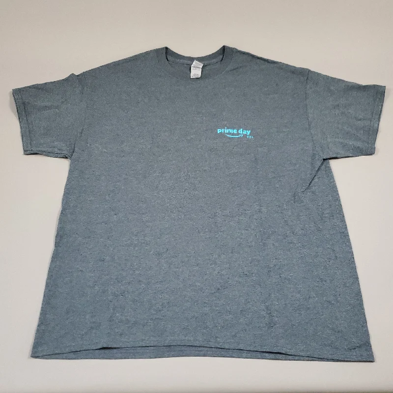 GILDAN AMAZON Prime Day 2021 T-Shirt Sz XL (New) Handmade Hand-knitted Hand-woven