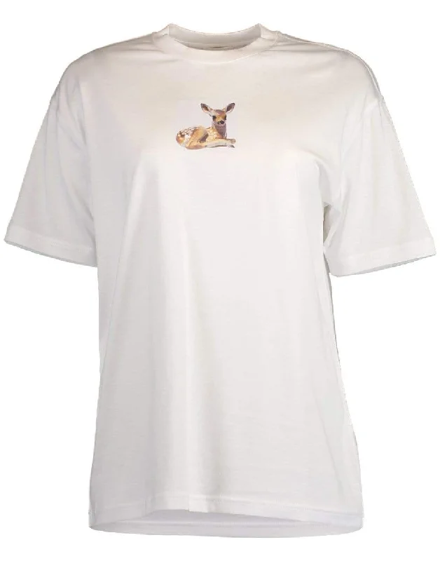 Devon Bambi T-Shirt Mesh Blend Leather Blend Suede Blend