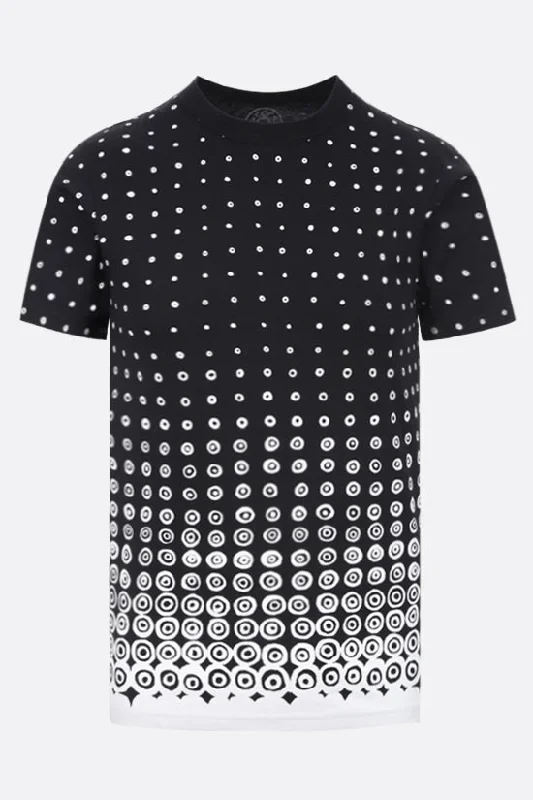 Eos cotton t-shirt Solid Color Striped Floral