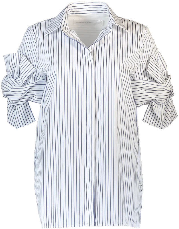 Bow Sleeve Shirt Casual Formal Business