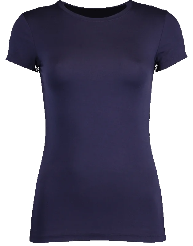 Ressi Crewneck T-Shirt Nylon Fabric Polyester Fabric Spandex Fabric