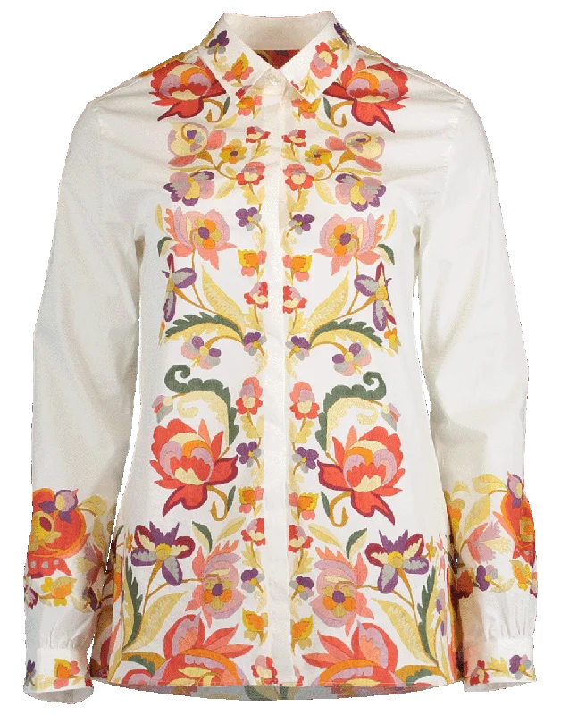 Printed Cotton Mini Shirt Chenille Blend Fleece Blend Nylon Blend