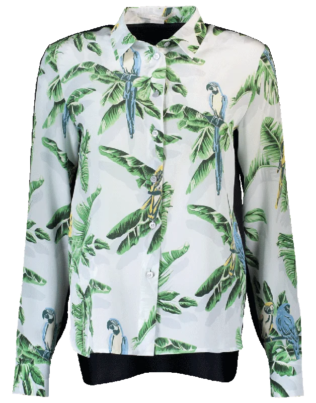 Wilson Paradise Shirt Mesh Canvas Denim