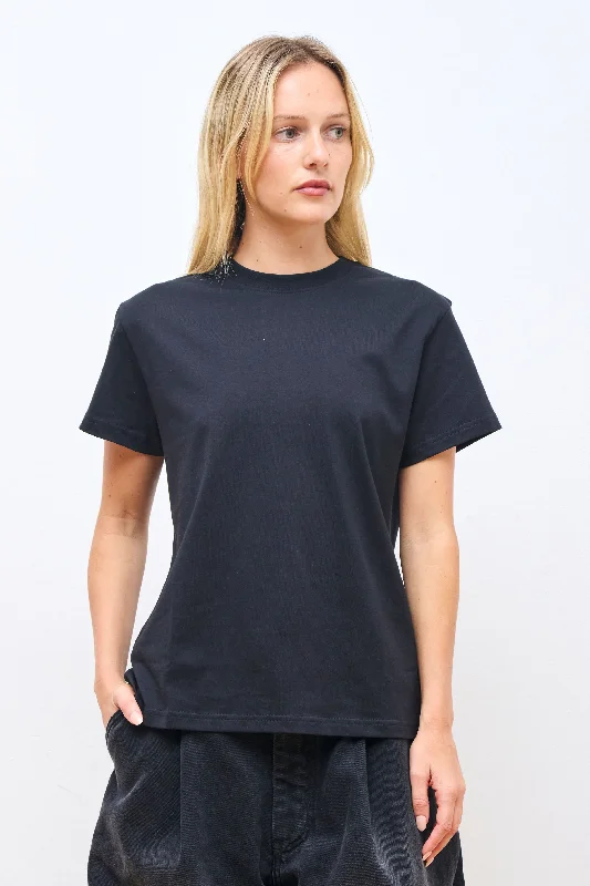Marine T-Shirt Black Modern Contemporary Chic
