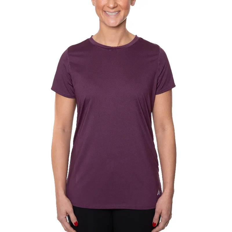 Women's Cooling Crew Neck T-Shirt Machine Wash Dry Clean Hand Wash