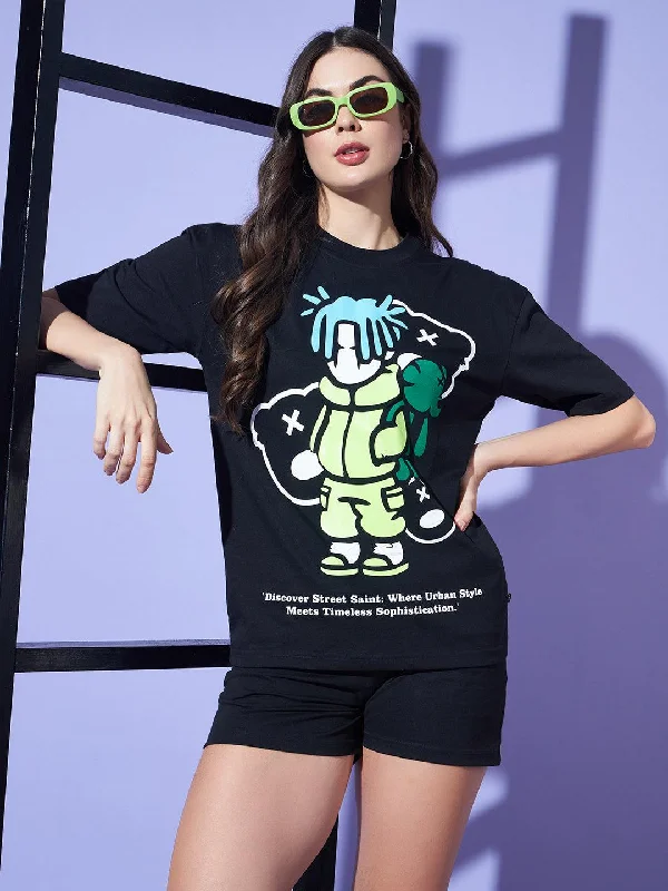 BAGPACKER TEDDY T-shirt and Short Set Elasticated Padded Insulated
