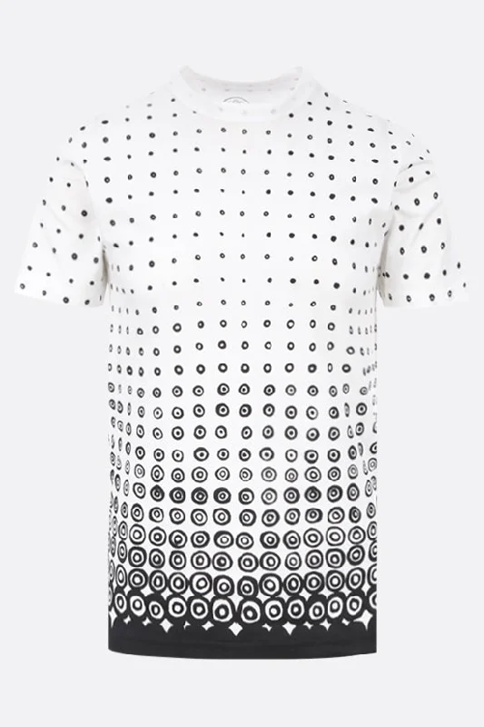 Eos cotton t-shirt Asymmetrical Pockets Print