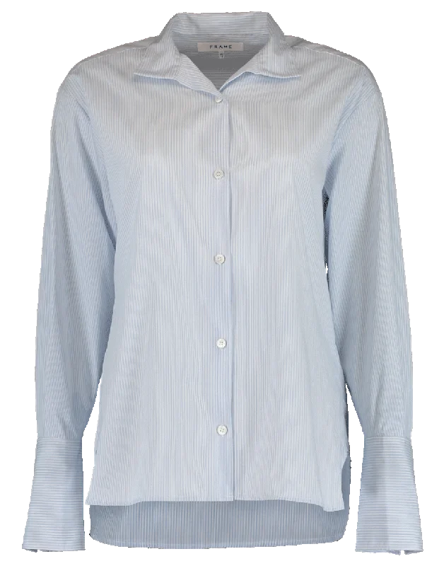 Collared Shirt Houndstooth Herringbone Solid