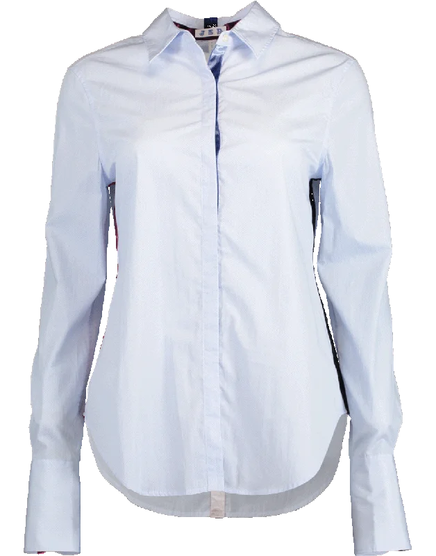 Frangipane Shirt with Velvet Chenille Fabric Brocade Fabric Lace Fabric