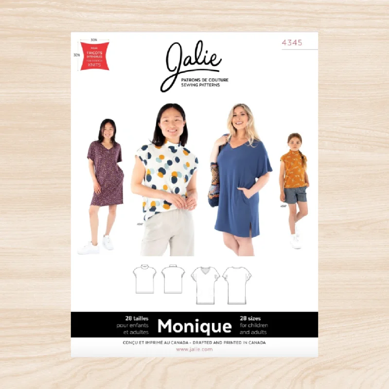 Jalie 4345 - Monique Dress & Top 2yrs - 2XL Tunics Exclusive limited