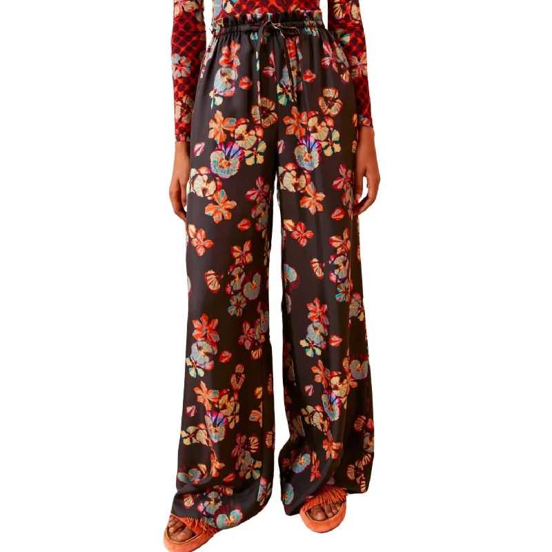 Silk Sawyer Pant In Lune Cozy Lounge Pants