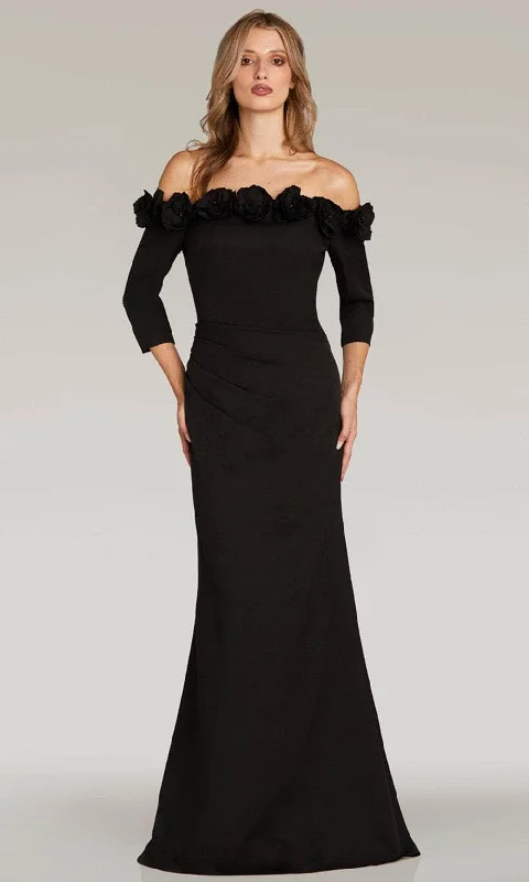 Gia Franco 12272 - Quarter Sleeve Evening Dress Tunics Print Colorful