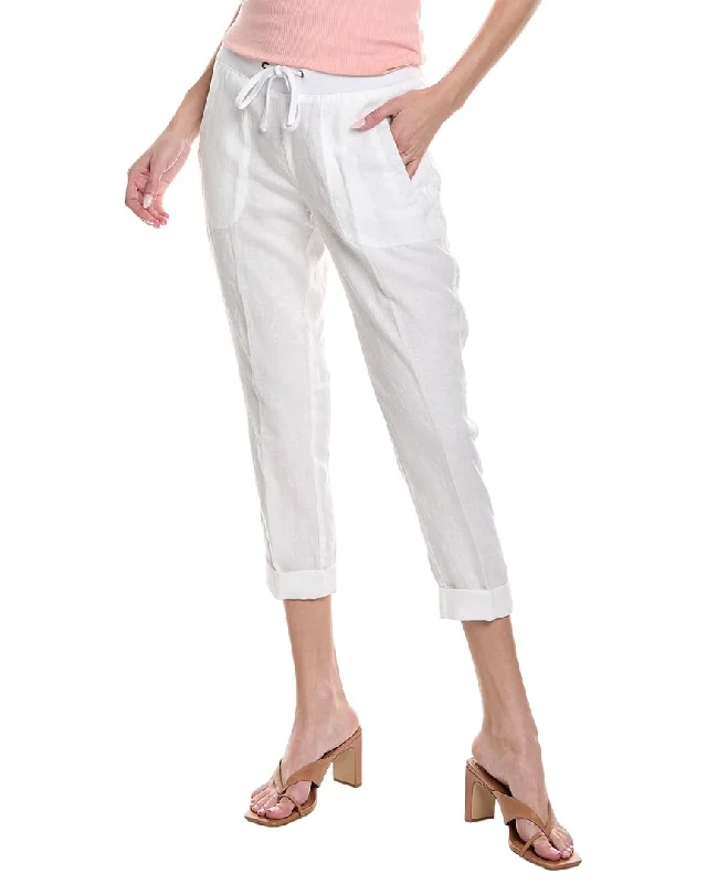 James Perse Linen Utility Pant Soft Wool Pants