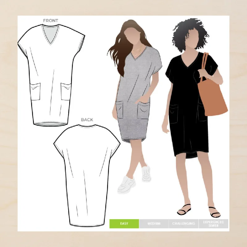 StyleArc Kitt Knit Dress - various sizes Tunics Formal black