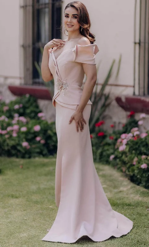 Terani Couture 232M1560 - Off-Shoulder Mermaid Dress Tunics Ceremony elegant