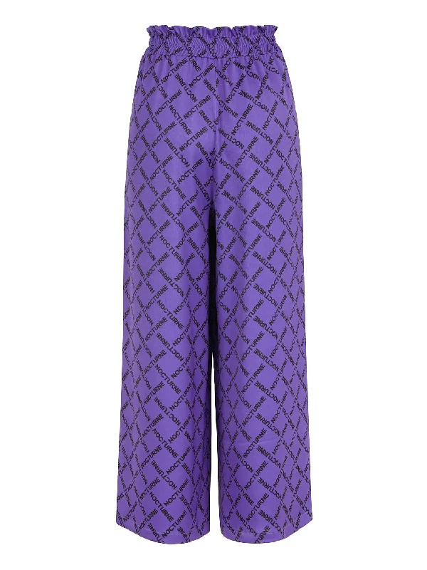 Comfy Wide Leg Pants Elegant Silk Pants