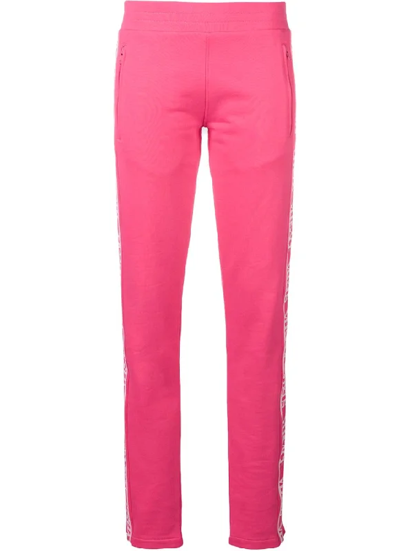 Versus Side logo print stripe track pants Comfortable Jogging Pants