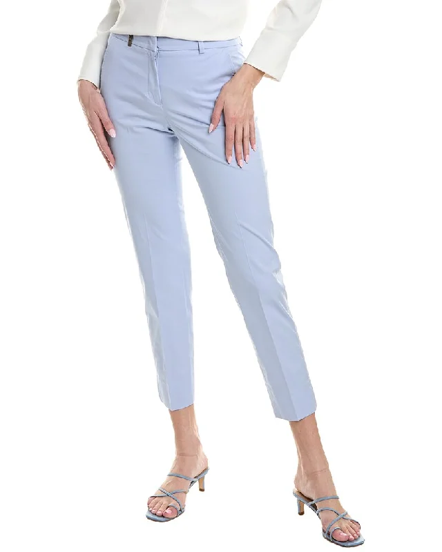 Peserico Pant Elegant Wool Trousers