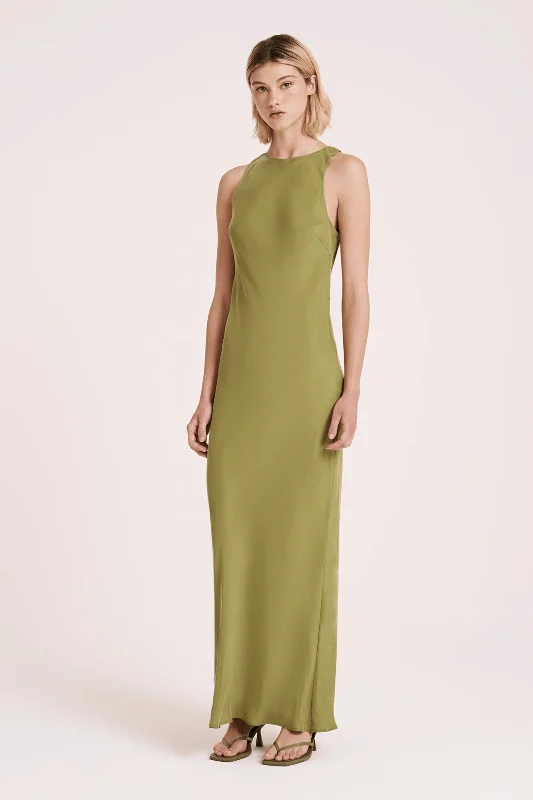 NUDE LUCY KAHLO CUPRO DRESS - PICKLE Tunics Fashionable trendy