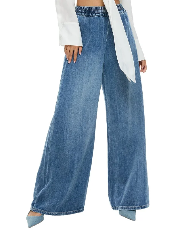 alice + olivia Kenley Palazzo Pant Formal Wide-Leg Pants