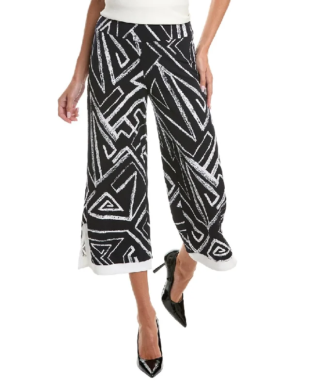 Joseph Ribkoff Pant Trendy Wide-Legged Trousers