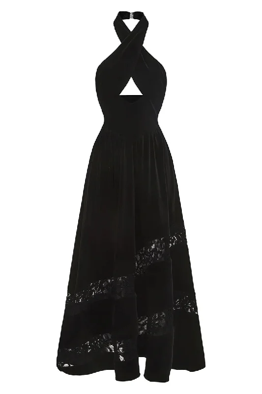 MAXINE VELVET DRESS Tunics Luxurious high-end