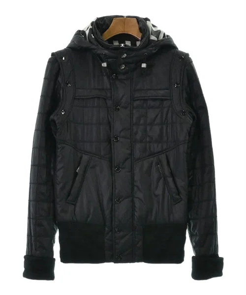 DIESEL Down jackets/Vests Herringbone Jacket Checkered Jacket Solid Jacket