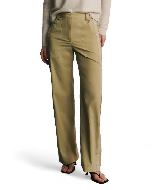 Izzy Pant In Sage Soft Stretch Leggings