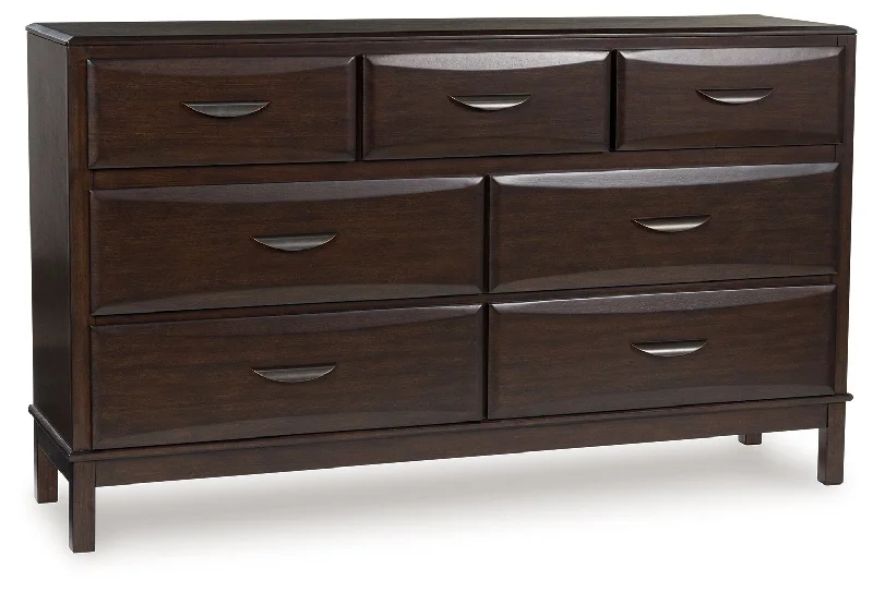 Vanmore - Dark Brown - Dresser empire Waist empire