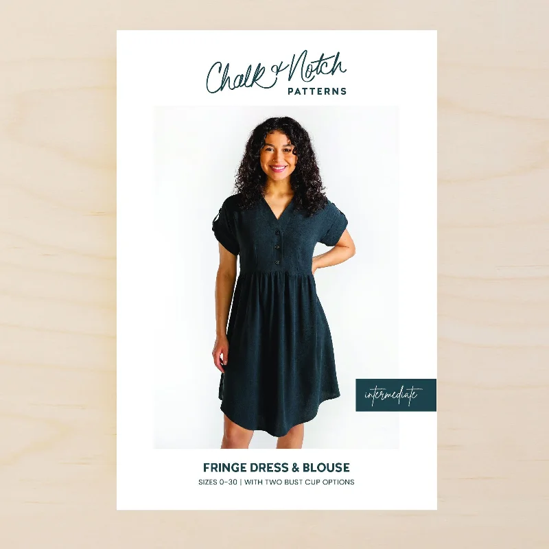 Chalk & Notch Fringe Dress 0-30 Elegant Long Evening