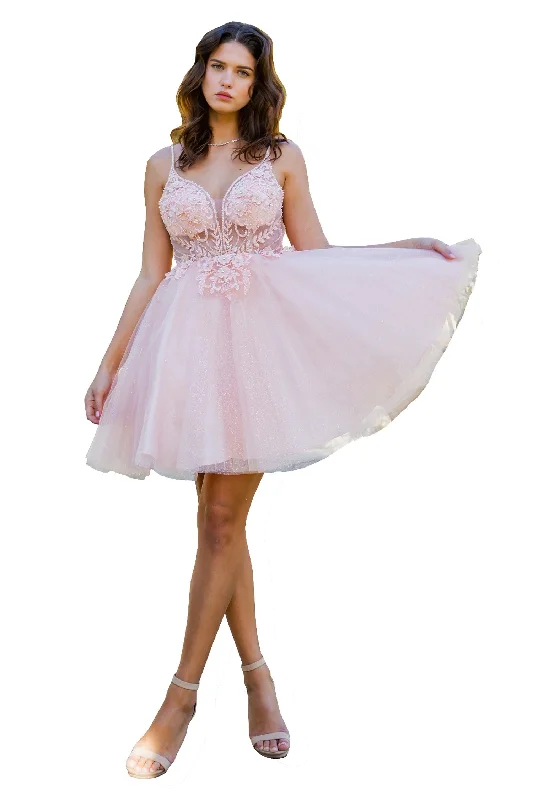 Multi Color Illusion Sparkly Tulle Special Occasion Dress for Women, Sizes XS-3XL Tunics Versatile functional
