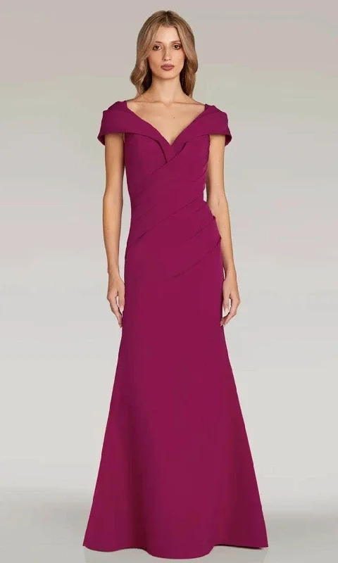 Gia Franco 12304 - Draped V-Neck Evening Dress Tunics Business professional