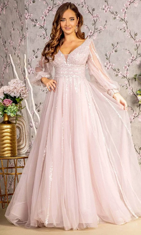 GLS by Gloria GL3495 - Empire A-Line Evening Dress Casual Short Summer