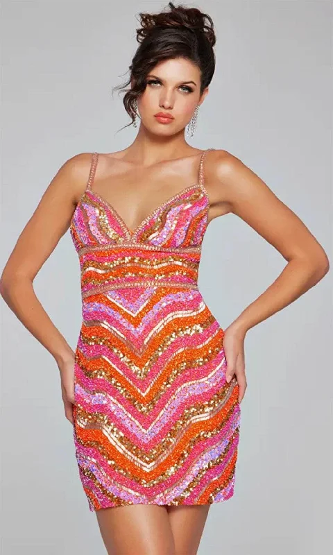 Jovani 39903 - Sleeveless Embellished Cocktail Dress Tunics Running lightweight