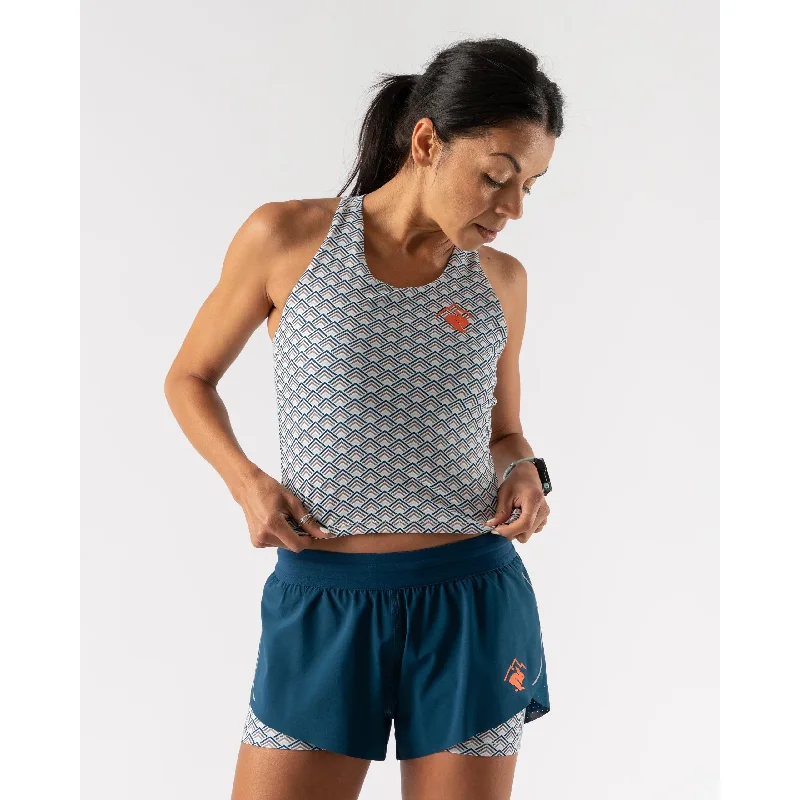 rabbit Women's Crusher Crop Top Lace Blend Ribbed Blend Corduroy Blend