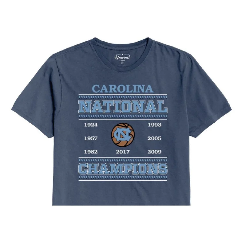 UNC Basketball National Championship Retro Crop Top Thin Crop Top Open Front Quick Dry