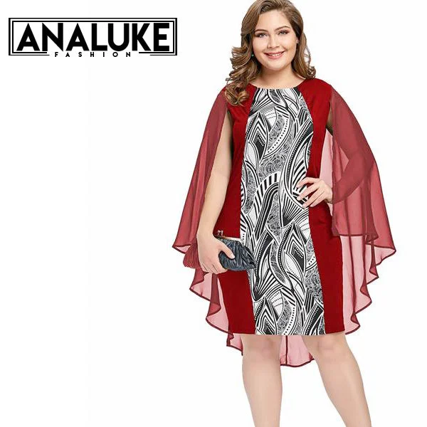 O-Neck Sleeveless Party Dress Tunics Office stylish
