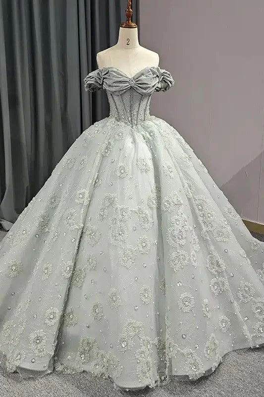 Elegant Grey Quinceanera Dresses Sweetheart Sleeveless Ball Gown Party Dresses Tunics Review highly
