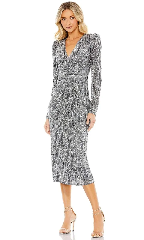Mac Duggal 5574 - Sequined Cocktail Dress Bodycon Club Sequined