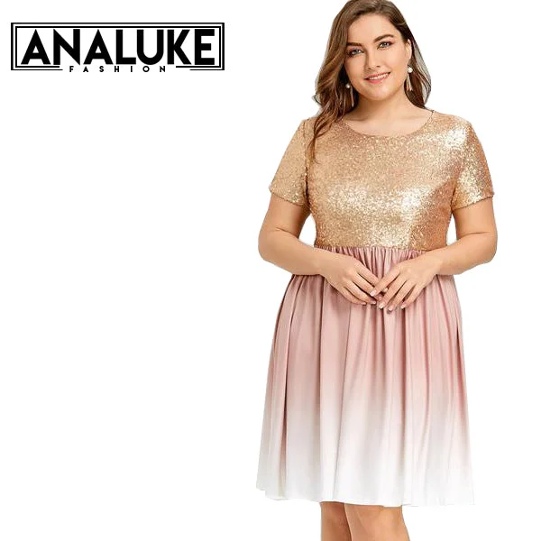 Large Size Elegant Party Dress Tunics Fleece cozy