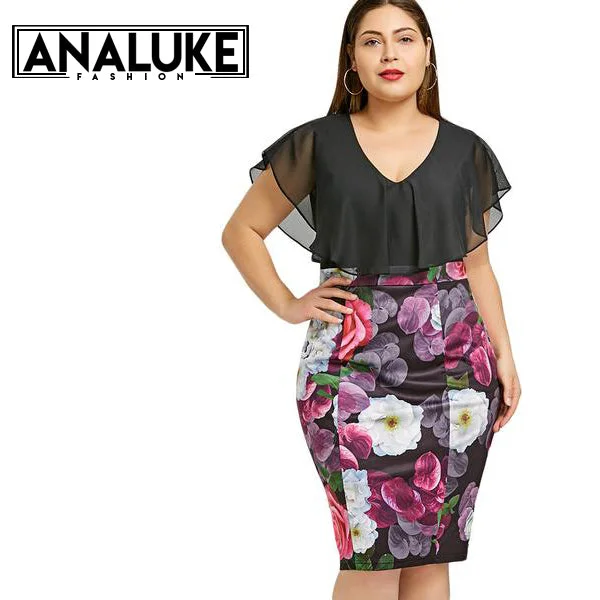 Casual Short Sleeves V-Neck Party Dress Tunics Modern contemporary