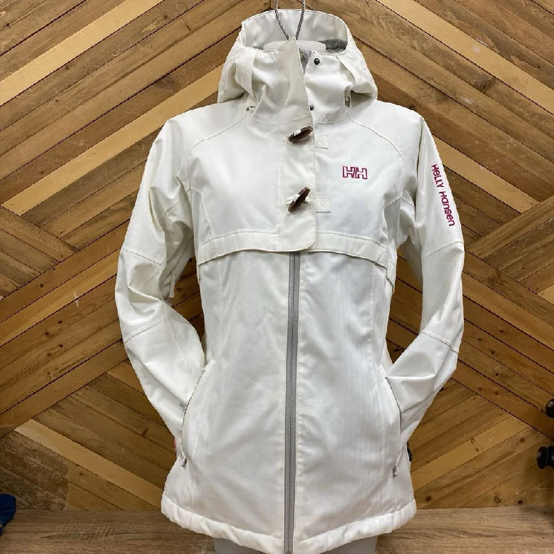 Helly Hansen - Women's Helly Tech Performance Jacket: White -women-LG Fleece Fabric Down Fabric Feather Fabric