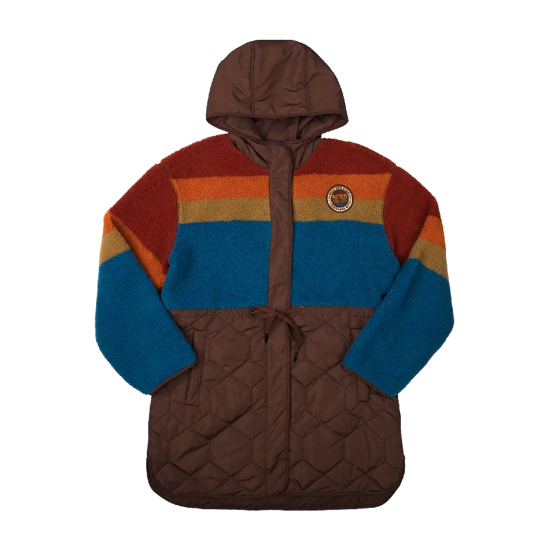 Roll The Dice Sherpa Puffer Jacket Knit Jacket Woven Jacket Fleece Jacket