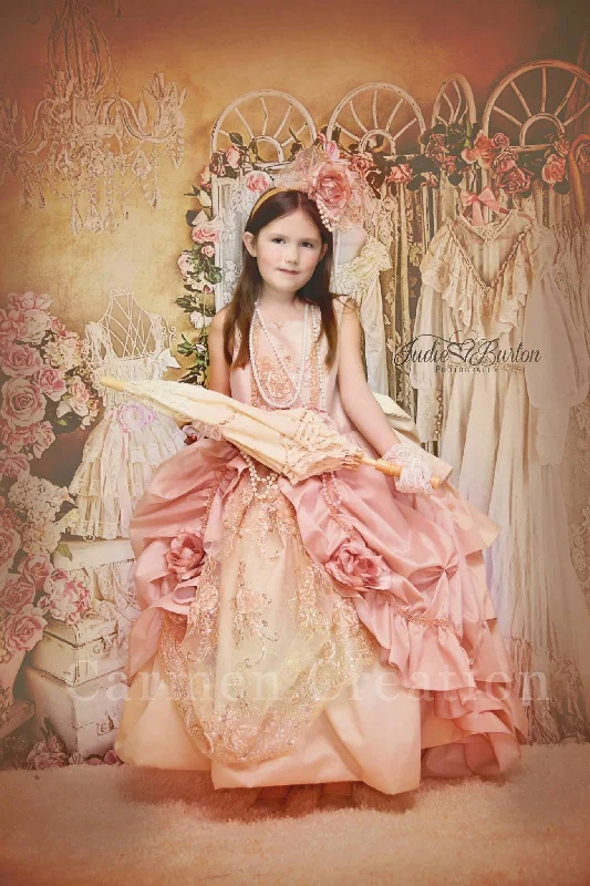 Blush Pink Princess Dress (Judy)