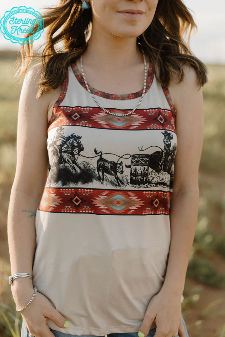 Rodeo Princess Tank Top modal blend tank