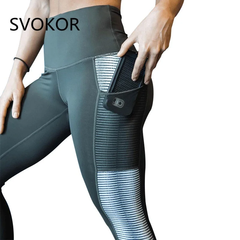 High Waist Leggings Women Fitness Workout Activewear Printing Trouser Trousers Sale Discount