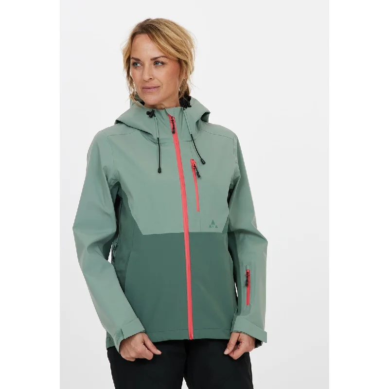 Maze W LayerTech Ski Jacket W-PRO 15000 Satin Jacket Silk Jacket Chiffon Jacket