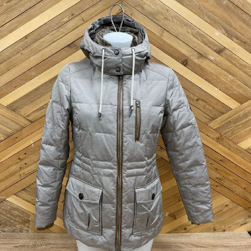 Eddie Bauer- Womens Insulated winter Jacket - MSRP compared $299 : Grey -women-XS Rayon Jacket Velvet Jacket Corduroy Jacket