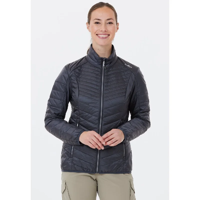 Womans Thinsulate Light Jacket w/o Hood Denim Fabric Leather Fabric Suede Fabric
