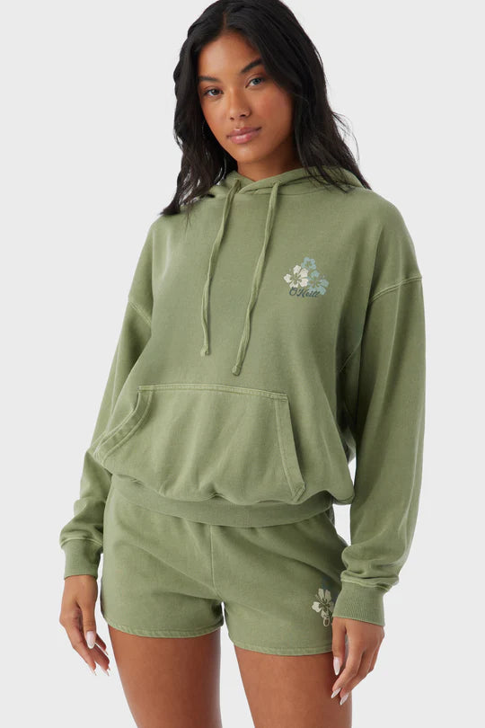DRIFT HOODY FLEECE PULLOVER Soft Wool Sweater